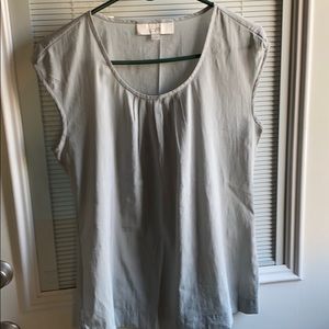 Silk-like sleeveless blouse from Loft